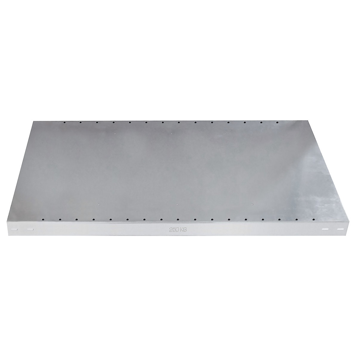 Dodatkowa półka ocynkowana – eurokraft pro, wys. krawędzi 40 mm, opak.: 2 szt., szer. x głęb. 1300 x 600 mm-0