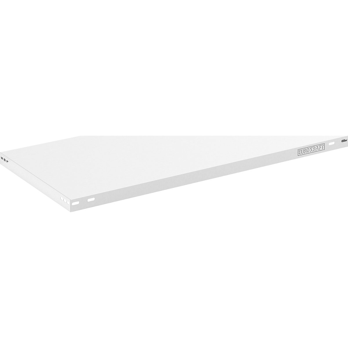 Półka do magazynowego regału wtykowego, szer. 1000 mm – eurokraft pro, jasnoszary, RAL 7035, gł. 600 mm-0