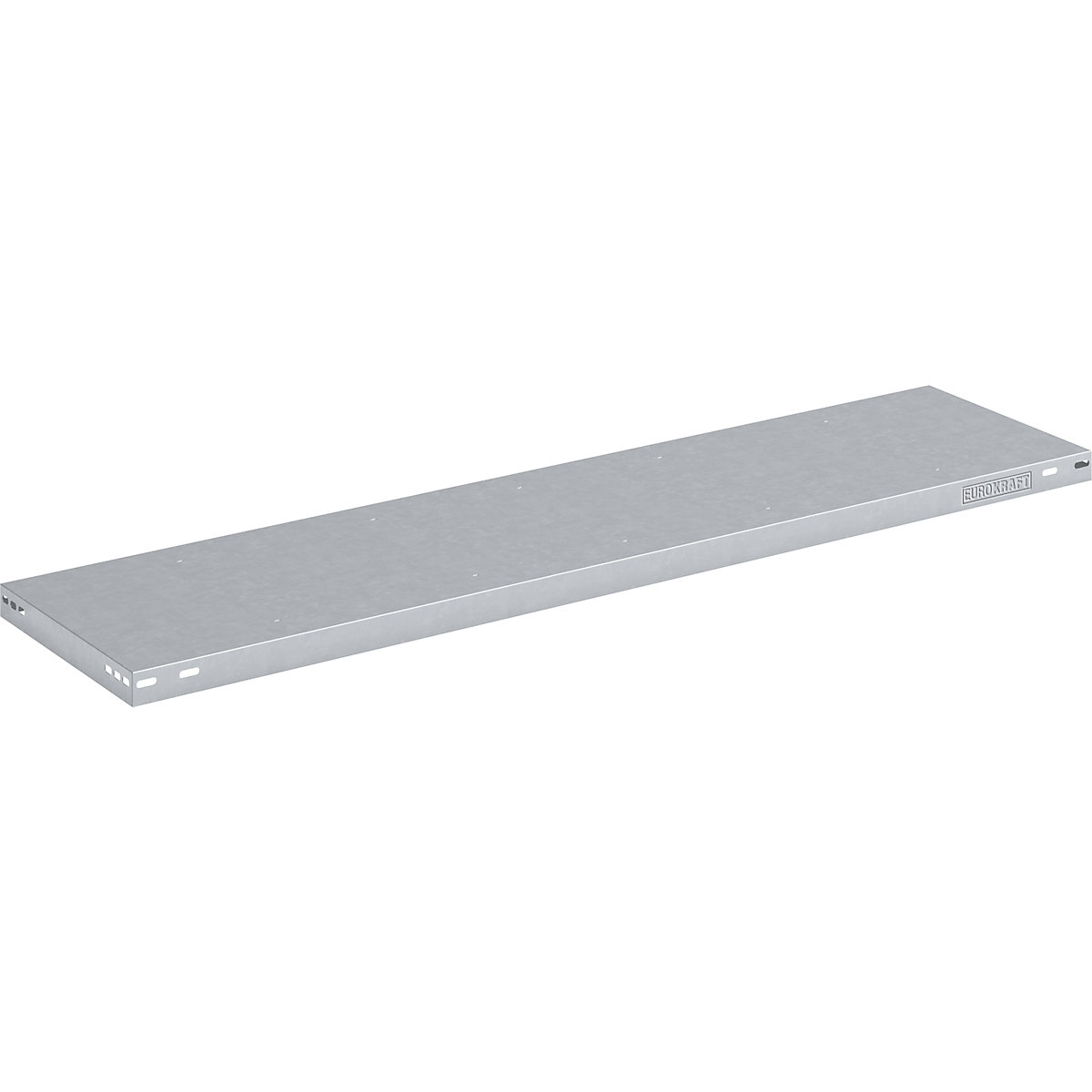 Półka do regału wtykowego do dużych obciążeń – eurokraft pro, ocynkowanie, szer. x głęb. 1300 x 400 mm-0