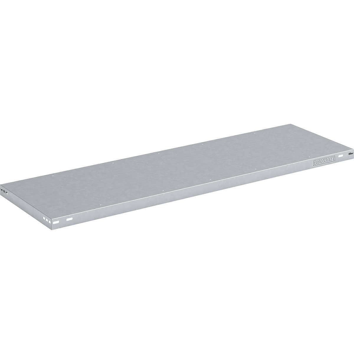 Półka do regału wtykowego do dużych obciążeń – eurokraft pro, ocynkowanie, szer. x głęb. 1300 x 500 mm-0