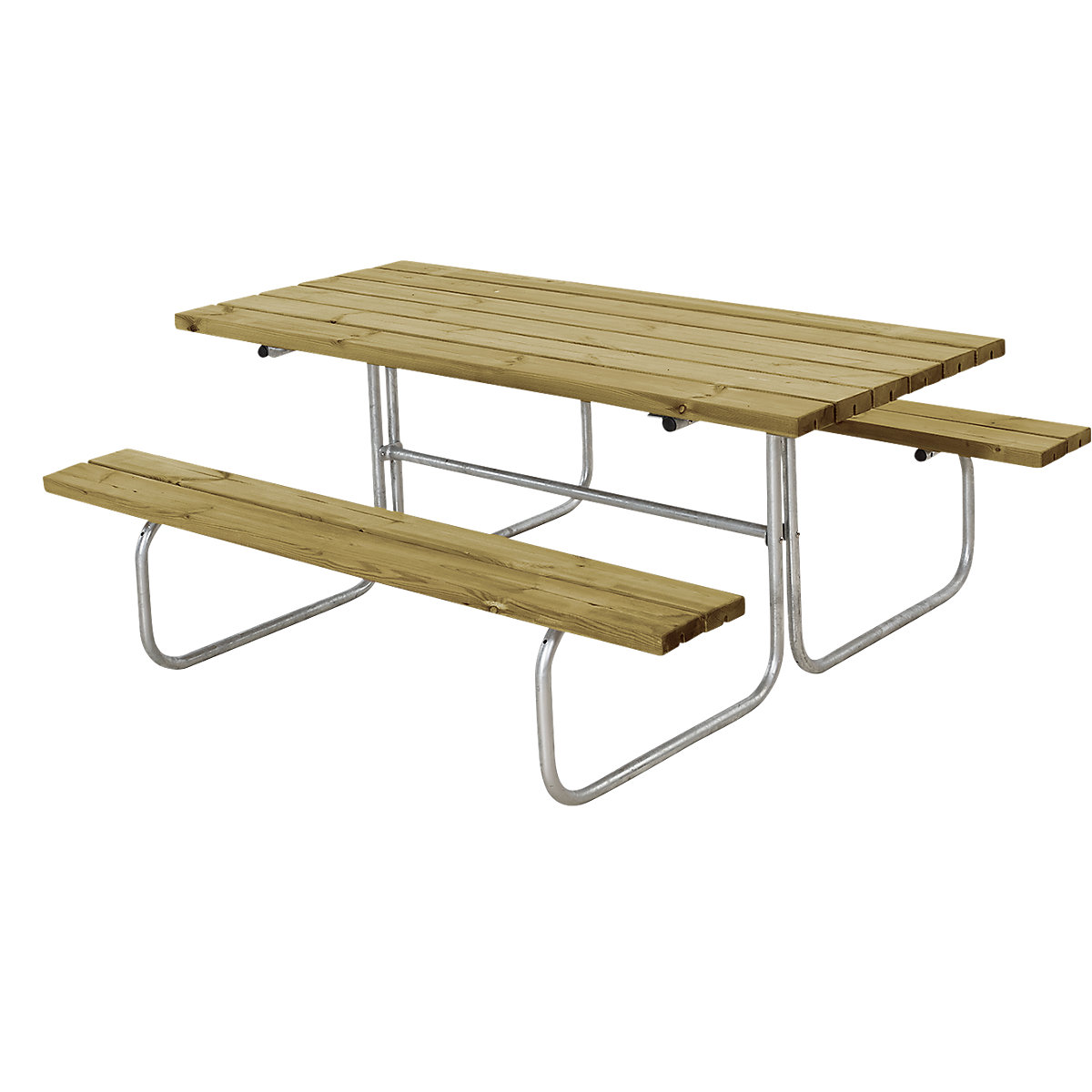 Zestaw do siedzenia – stół i ławki