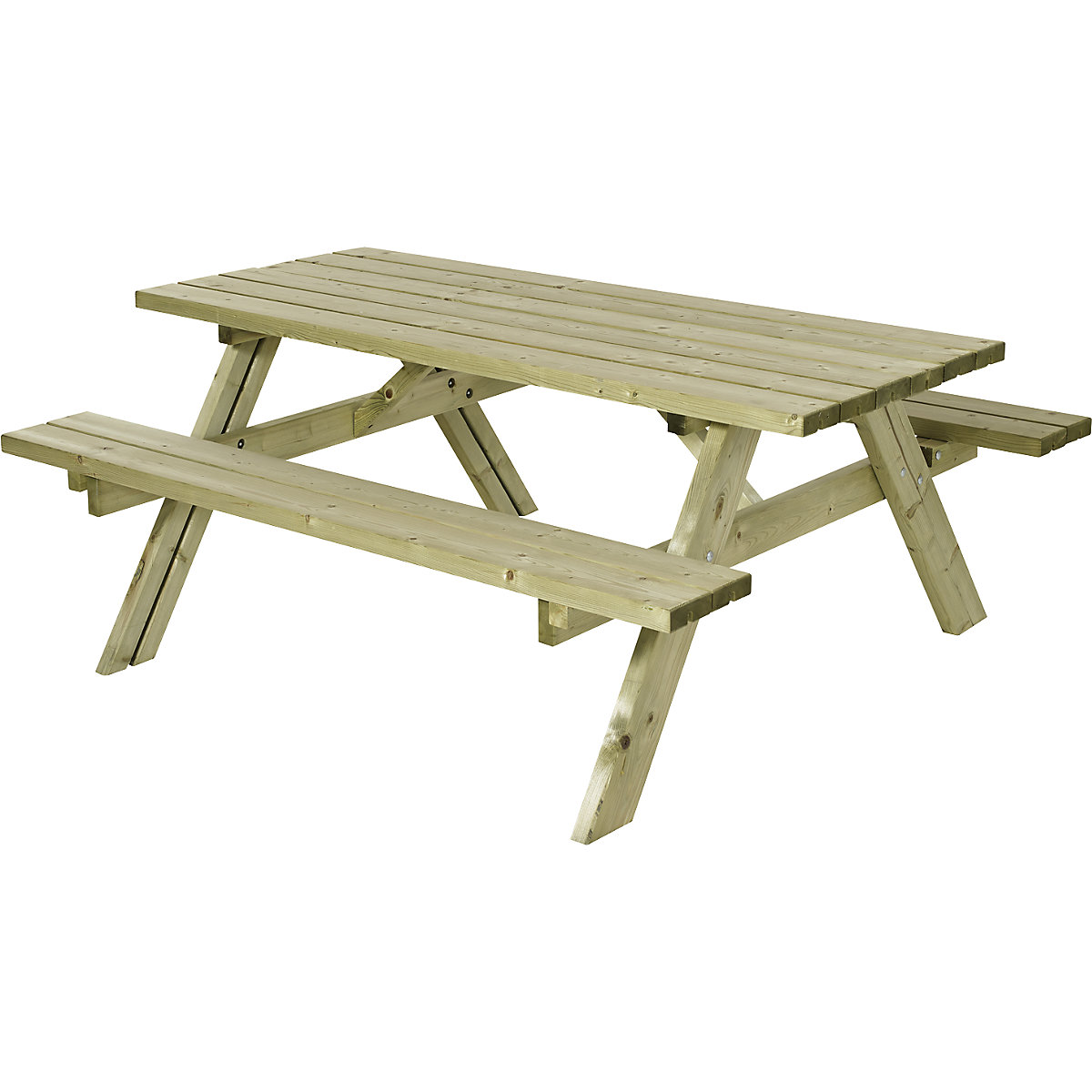 Zestaw do siedzenia – stół i ławki