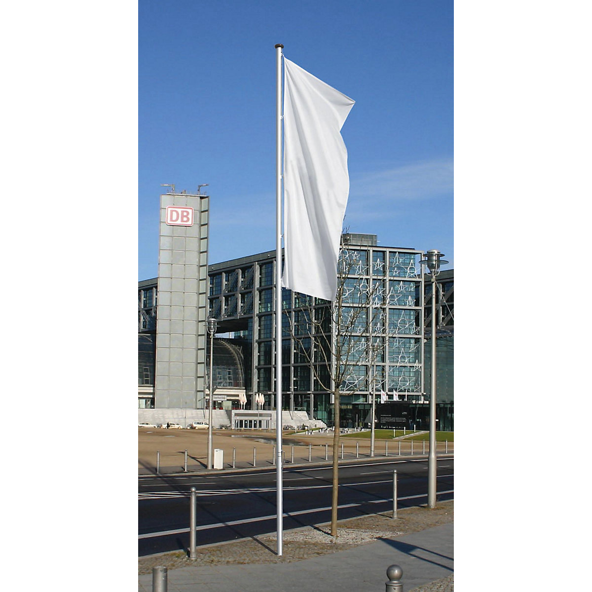 Maszt flagowy z aluminium PRESTIGE – Mannus (Zdjęcie produktu 3)-2