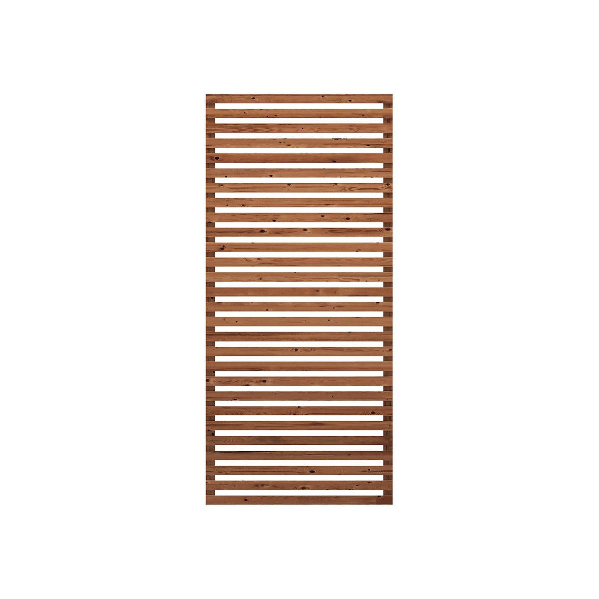Ogrodzenie Tokyo, drewno, szer. x wys. 830 x 1800 mm, ThermoWood®-0