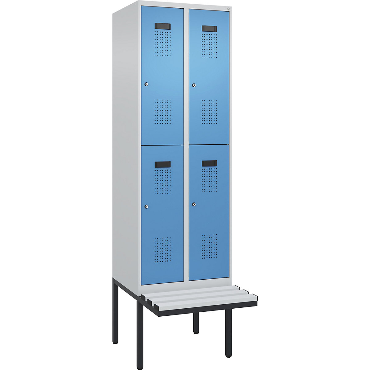 Dwupoziomowa szafka Evolo PLUS na ławeczce (Zdjęcie produktu 2)-1