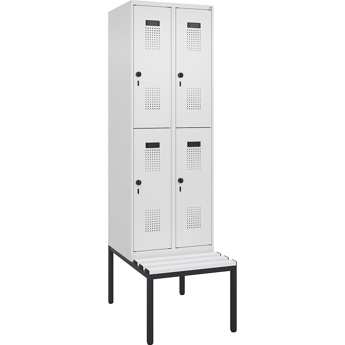 Dwupoziomowa szafka Evolo PLUS na ławeczce (Zdjęcie produktu 2)-1