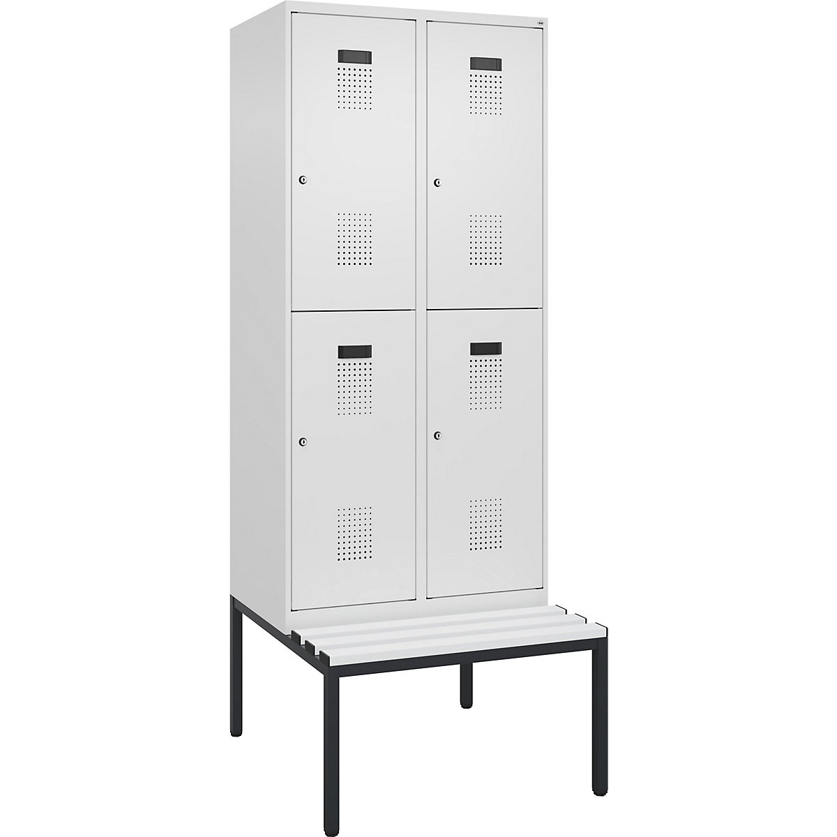 Dwupoziomowa szafka Evolo PLUS na ławeczce (Zdjęcie produktu 2)-1