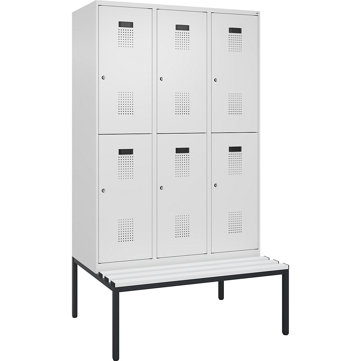 Dwupoziomowa szafka Evolo PLUS na ławeczce (Zdjęcie produktu 2)-1