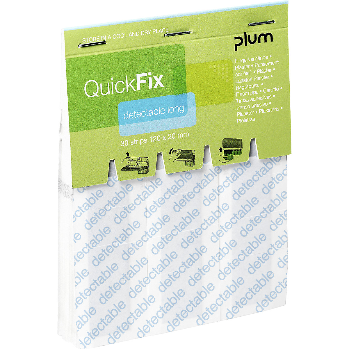 Doplňovací balení náplastí QuickFix – plum