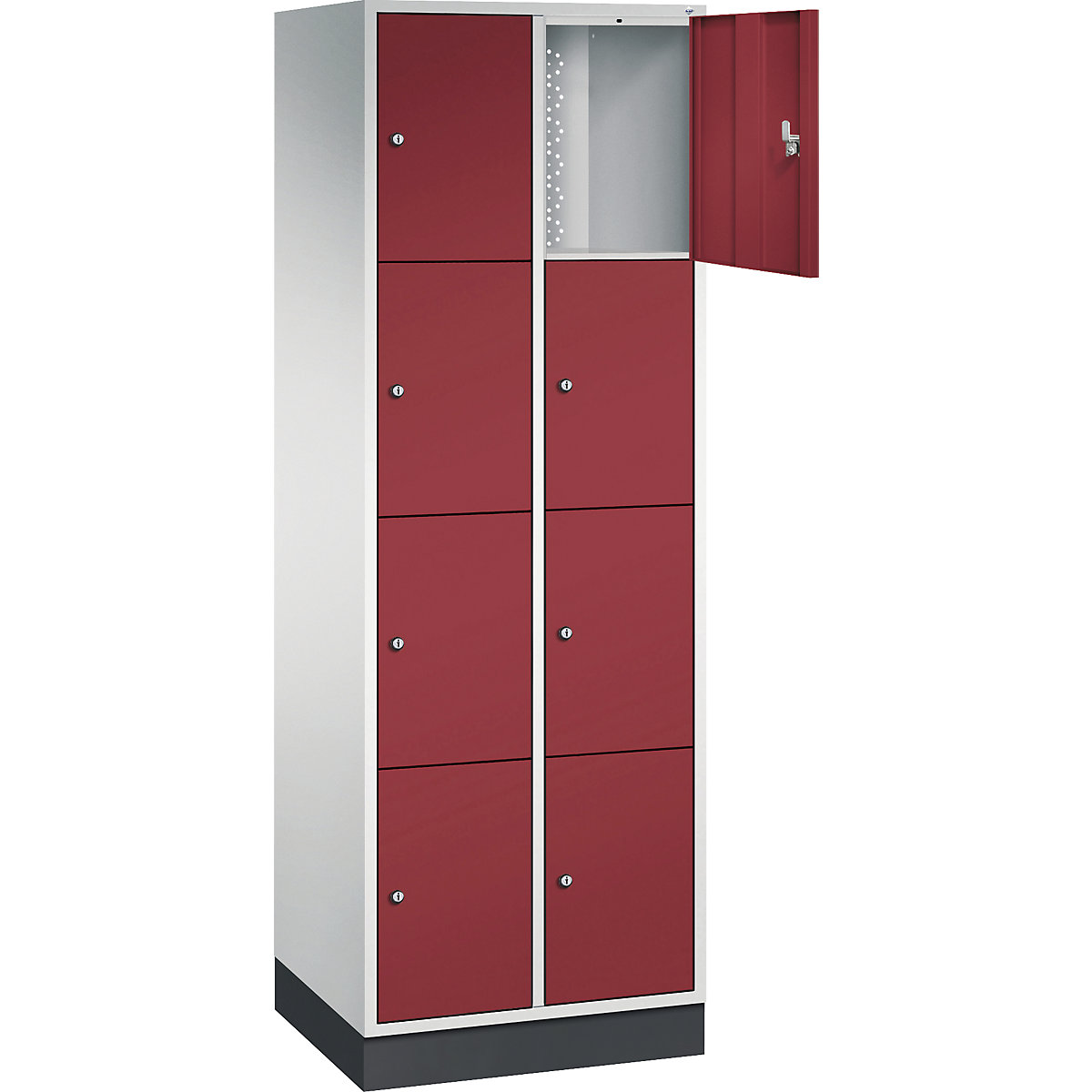 Čtyřnásobná skříň s uzamykatelnými boxy Intro – C+P (Obrázek výrobku 2)-1