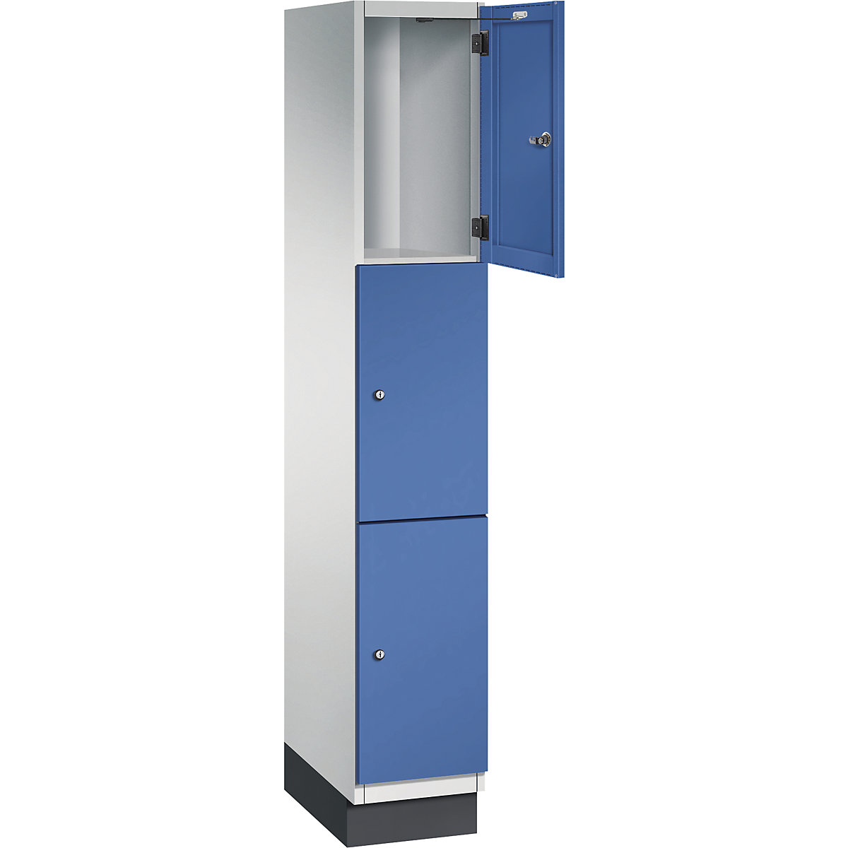 Trojitá skříň s uzamykatelnými boxy Cambio – C+P