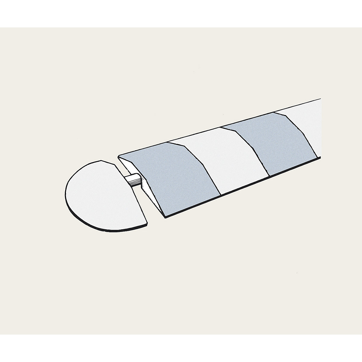 Ukončovací prvok, gumová zmes (Zobrazenie produktu 3)-2