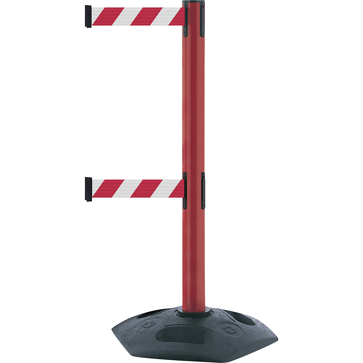 Zahrazovací sloupek s popruhy Heavy Duty Dualline