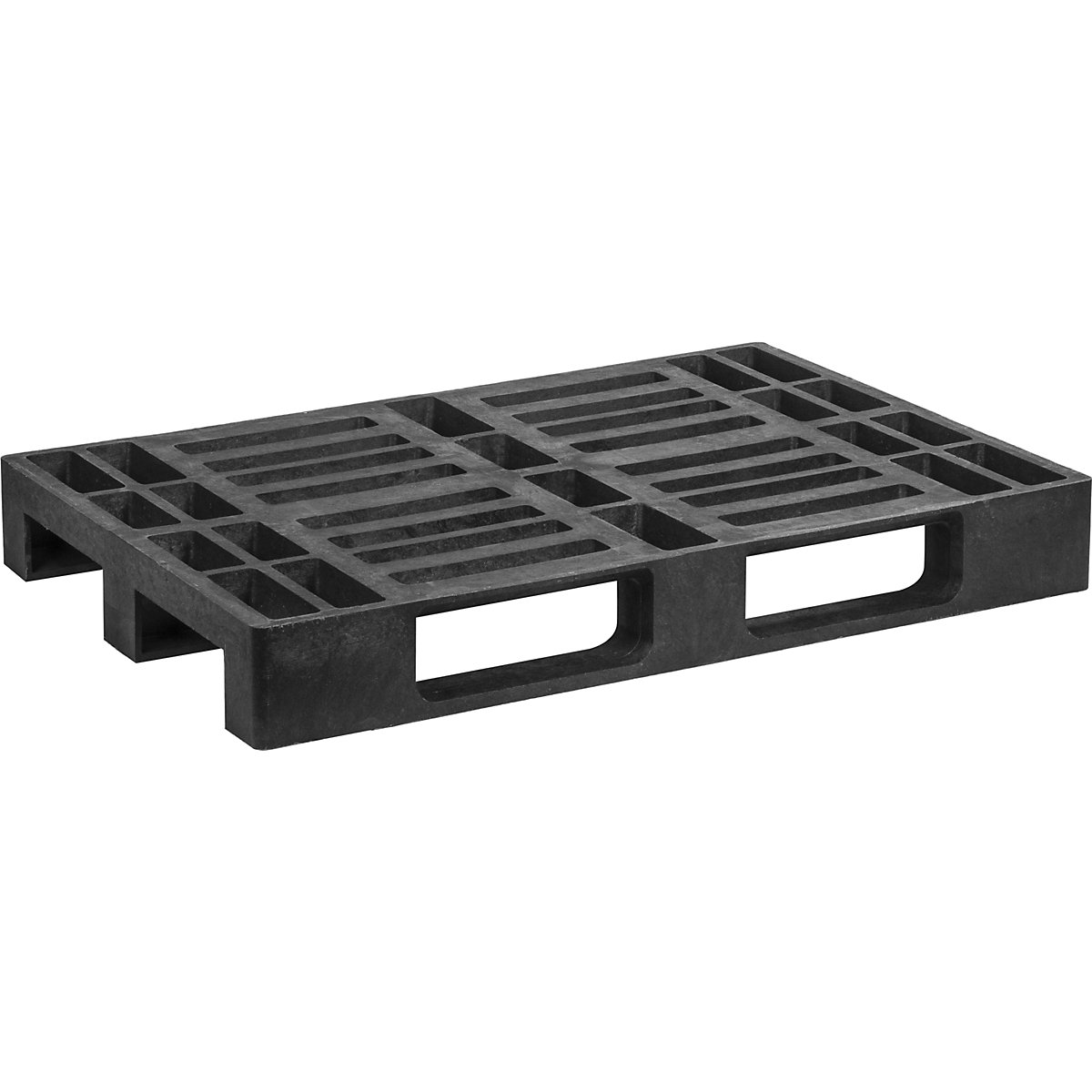 Europaleta z plastu – ratioform, d x š x v 1200 x 800 x 150 mm, šedá-1
