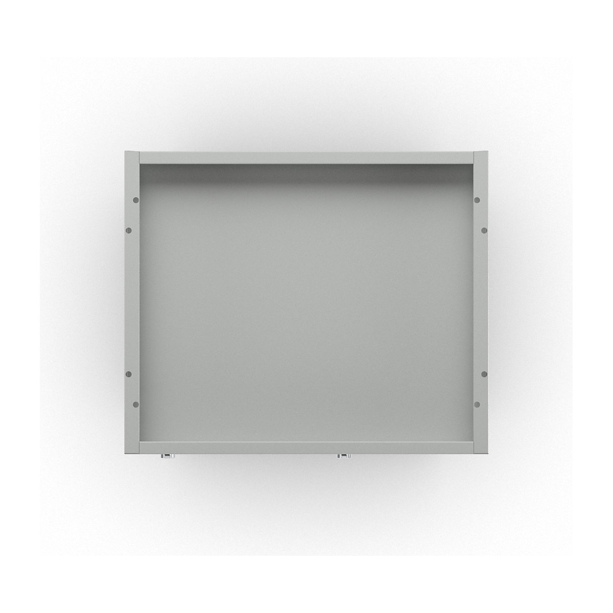 Úzka skrinka z dierovaného plechu, šírka 600 mm – eurokraft pro (Zobrazenie produktu 3)-2