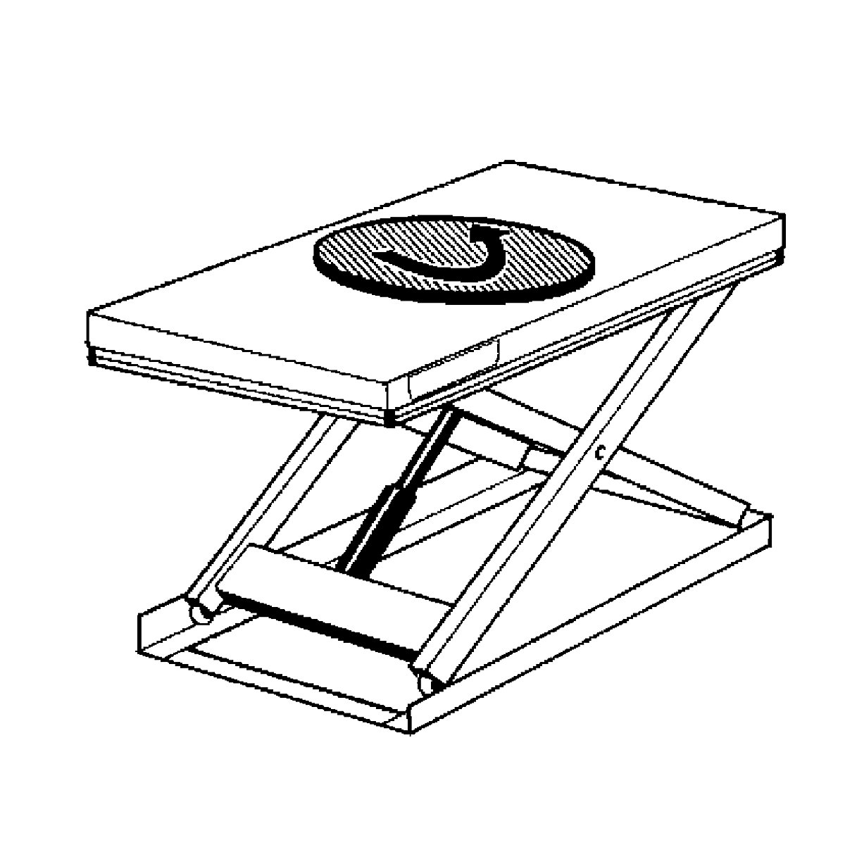 Kompaktný zdvíhací stôl – Edmolift (Zobrazenie produktu 10)-9