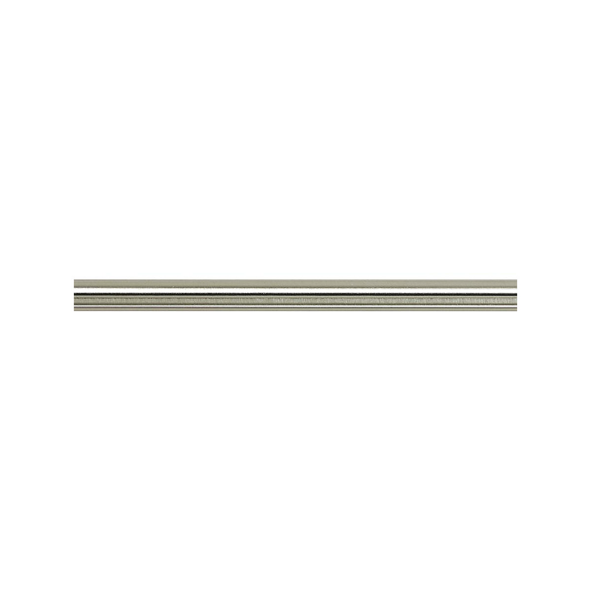 Deckenstange ST-HU, Länge 610 mm, Chrom gebürstet