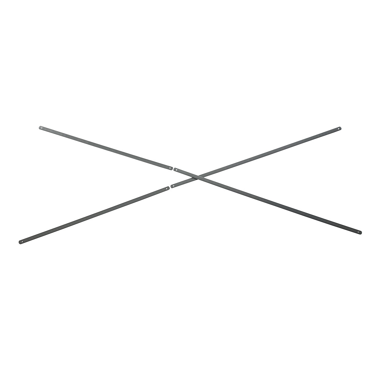 EUROKRAFTpro Kreuzverband, für Ständerhöhe 2100 mm, verzinkt