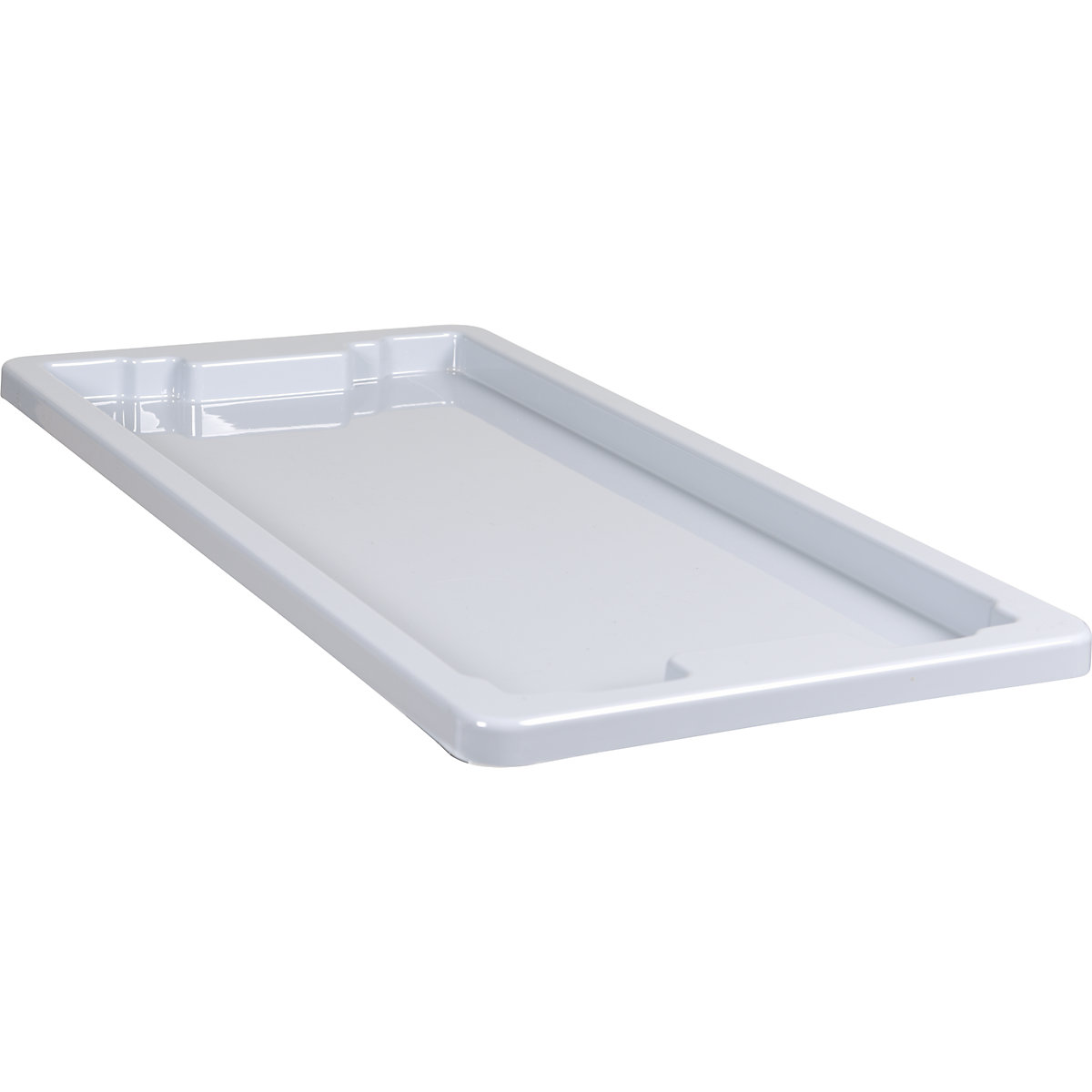 EUROKRAFTpro Deckel aus Polystyrol, VE 2 Stk, Auflagedeckel, 70 l
