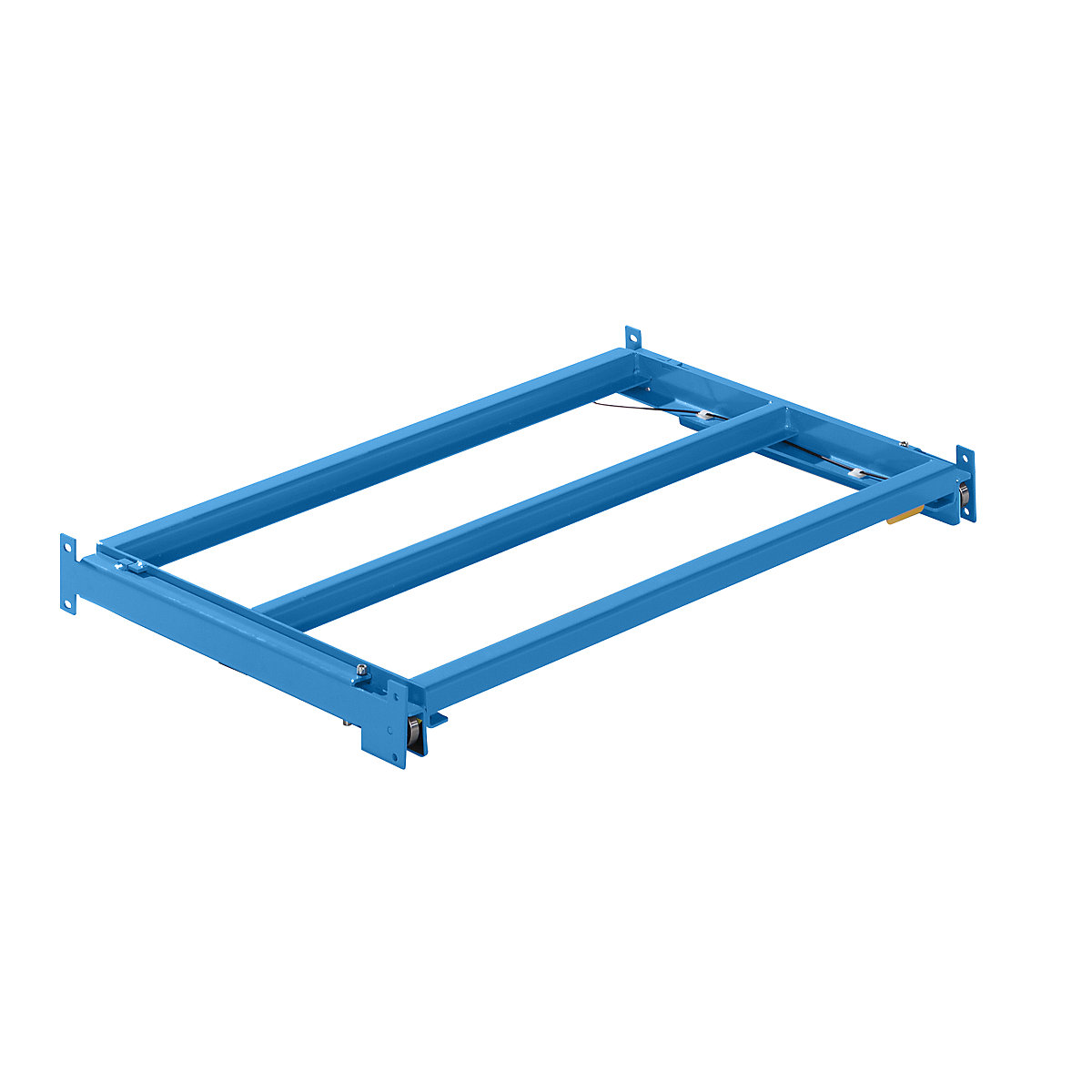 Auszugrahmen LISTA, BxT 1290 x 860 mm, Fachlast 1000 kg, 65% ausziehbar, lichtblau-0