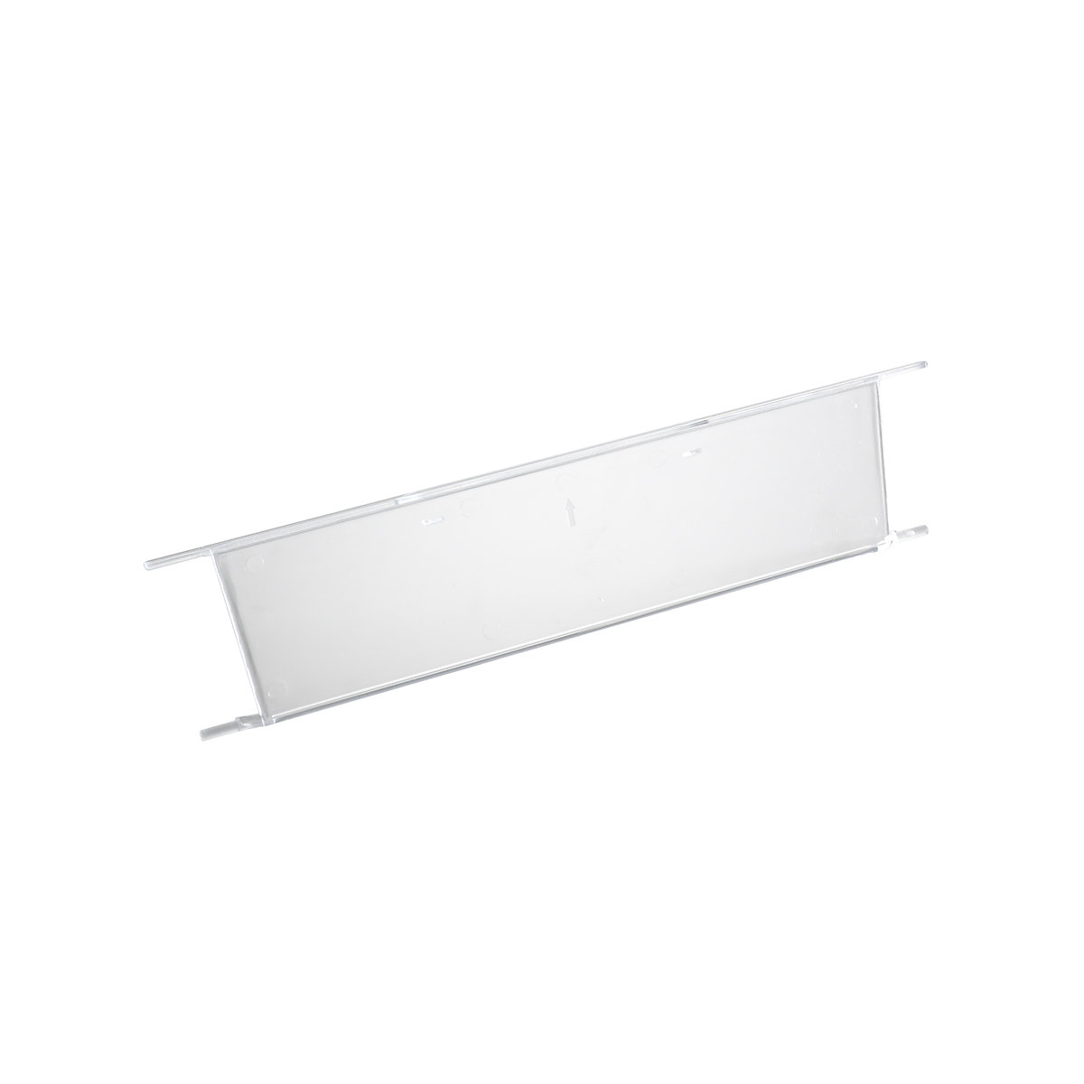 Sichtscheibe transparent, für Sichtlagerkasten, VE 10 Stk, für Inhalt 0,8 l-0