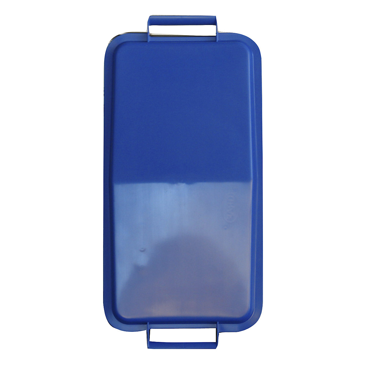 Steckdeckel, mit 2 Handgriffen, für Inhalt 60 l, lose aufliegend, blau
