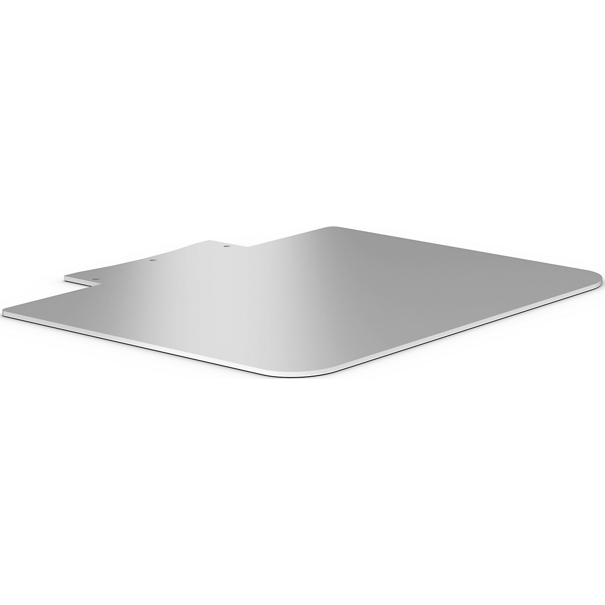 EUROKRAFTpro Sackkarre, Schaufel, BxT 450 x 500 mm, Aluminium