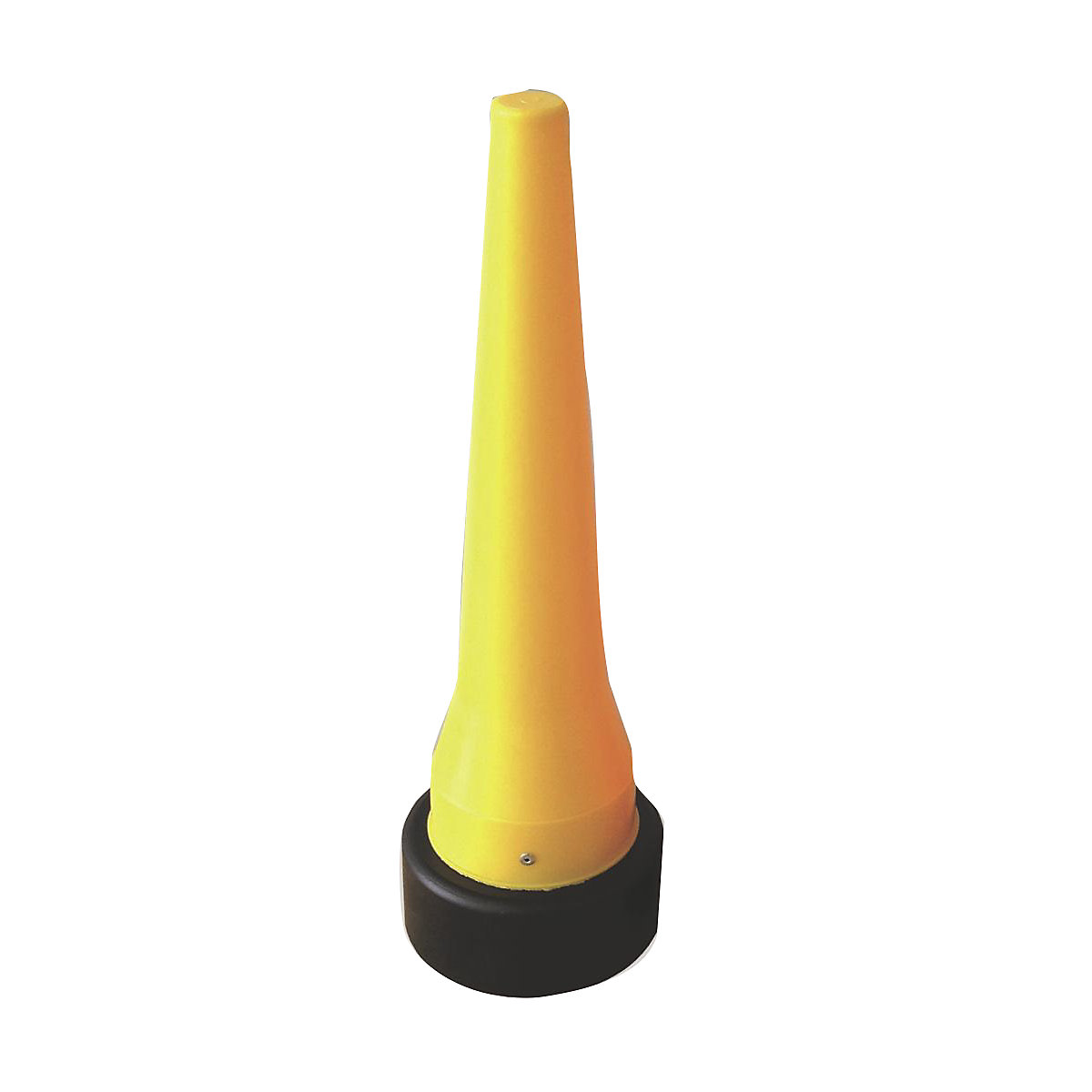 Signalkegel, zum Aufsetzen, gelb