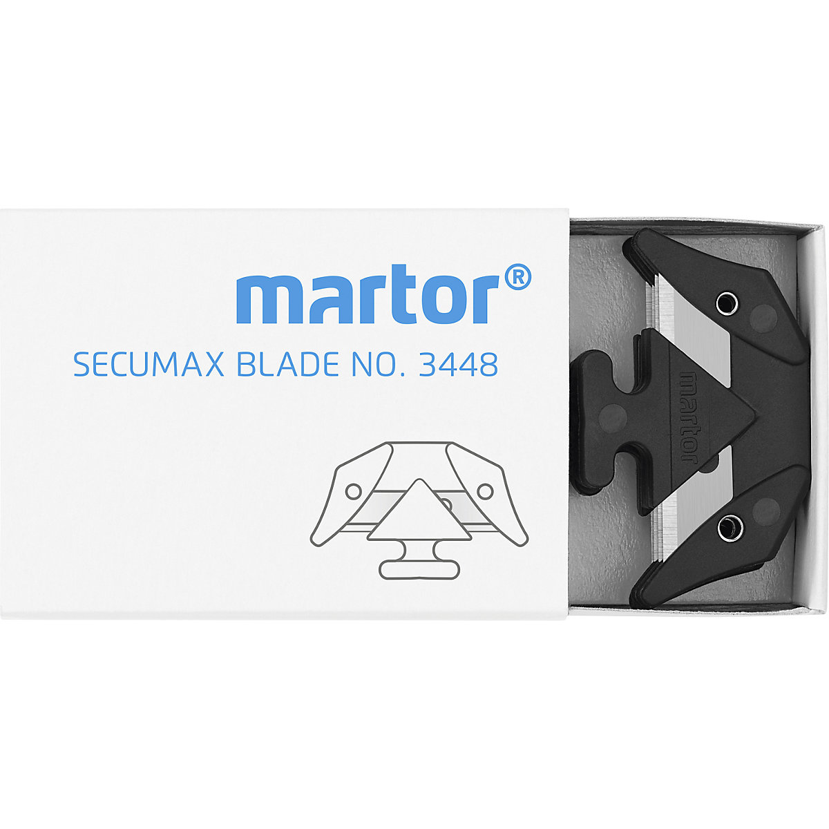 Ersatzklinge SECUMAX 3448 Martor (Produktabbildung 2)-1