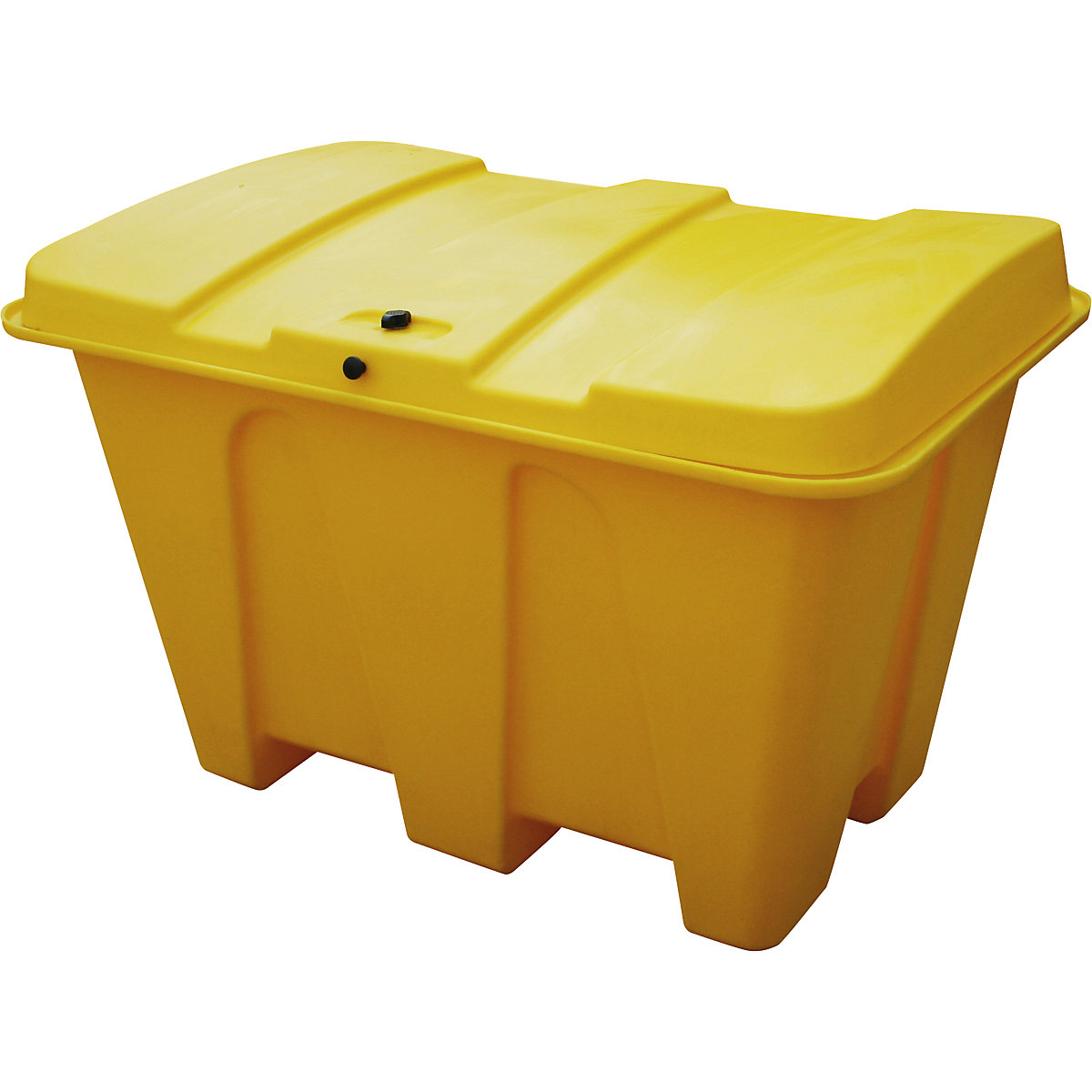 Zaboj za skladiščenje in posipni material – eurokraft basic, prostornina 500 l, oranžne barve, od 3 kosov-4