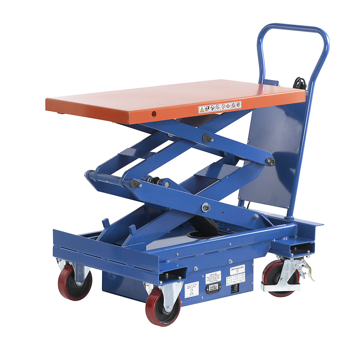 Zdvižný plošinový vozík, elektrický (Obrázek výrobku 3)-2