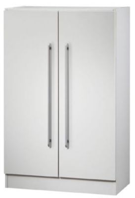Aktenschrank - H&ouml;he 1270 mm, 2 Fachb&ouml;den lichtgrau Preisvergleich