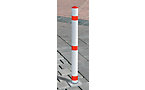 Sperrpfosten aus Kunststoff