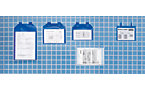 Magnetische Einstecktaschen, VE 50 Stk