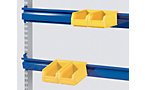 Bin suspension rail