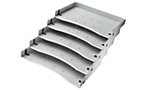 Slanted tray set
