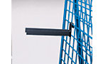 Support element for tool and supplies trolley