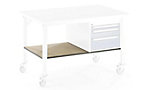 Bottom storage shelf