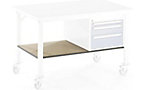 Bottom storage shelf