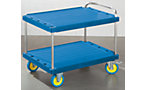 Chariot à 2 plateaux