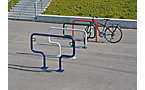 Fahrradanlehnbügel, 850 mm über Flur