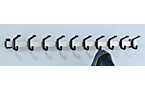 Garderobenleiste, Aluminium