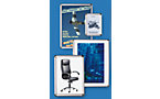 Display-Klapprahmen mit Aluminiumprofil, silber eloxiert