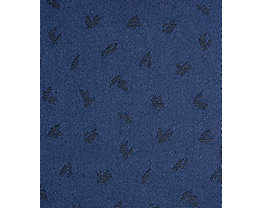 Blau-jacquard