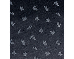 Schwarz-jacquard