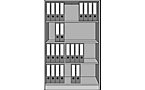 Status - Büroregal