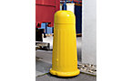 Crash protection bollard