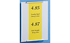 Door sign made of acrylic glass