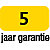 |<b>Met 5 jaar garantie</b><br/>Op producten die met dit symbool zijn gekenmerkt, verlenen wij een kwaliteitsgarantie op materiaal en afwerking voor de duur van 5 jaar vanaf levering. P_JAHR0068GA-nl