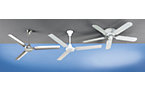 Deckenventilator mit Metallflügeln